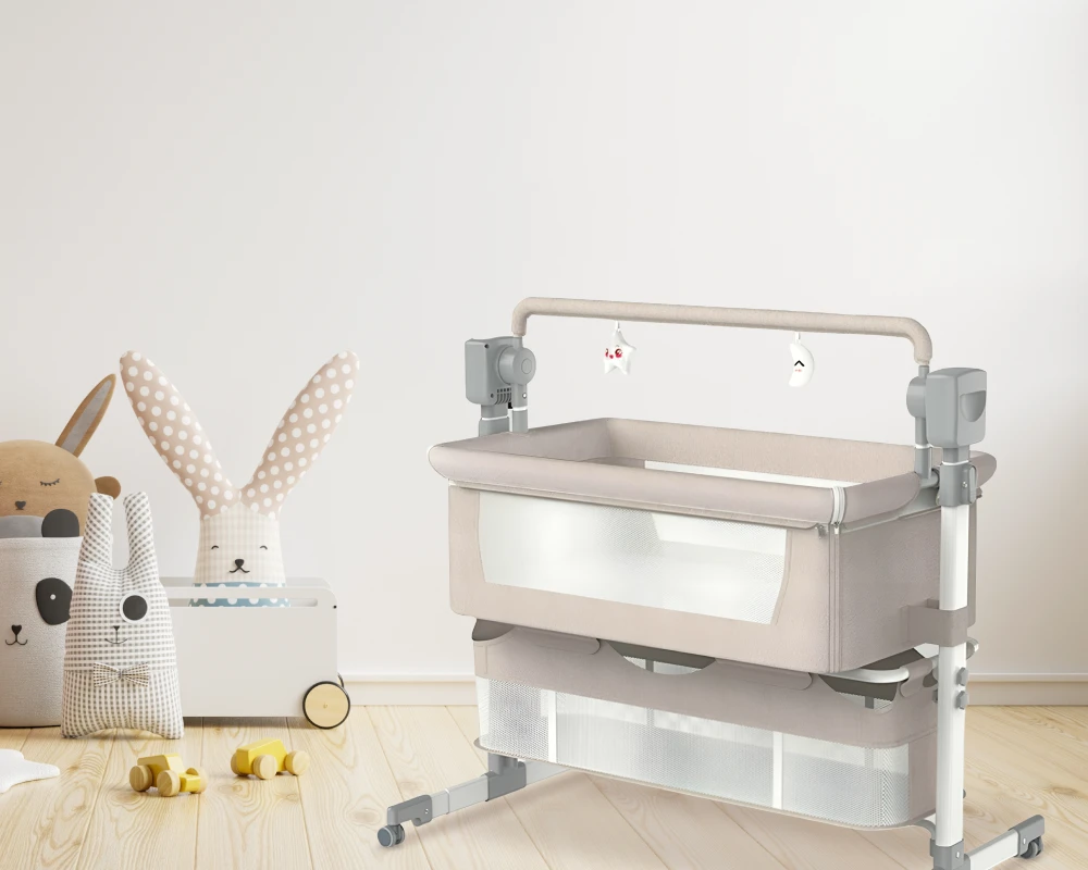bassinet that rocks baby to sleep